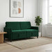 Bank met opslag Donkergroen 172 x 78 x 87 cm Polyester