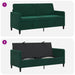 Bank met opslag Donkergroen 172 x 78 x 87 cm Polyester