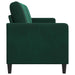 Bank met opslag Donkergroen 172 x 78 x 87 cm Polyester