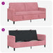 Bank met opslag Roze 172 x 78 x 87 cm Polyester