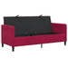 Bank met opslag Wijnrood 172 x 78 x 87 cm Polyester