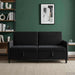 Bank met opslag Zwart 172 x 78 x 87 cm Polyester