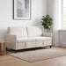 Bank met opslag Crèmekleurig 172 x 78 x 87 cm Polyester