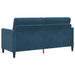 Bank met opslag Blauw 172 x 78 x 87 cm Polyester