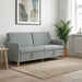 Bank met opslag Lichtgrijs 192 x 78 x 87 cm Polyester
