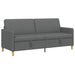 Bank met opslag Donkergrijs 192 x 78 x 87 cm Polyester