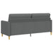 Bank met opslag Donkergrijs 192 x 78 x 87 cm Polyester