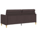Bank met opslag Donkerbruin 192 x 78 x 87 cm Polyester