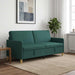 Bank met opslag Donkergroen 192 x 78 x 87 cm Polyester