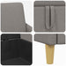 Bank met opslag Taupe 192 x 78 x 87 cm Polyester