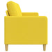Bank met opslag Lichtgeel 192 x 78 x 87 cm Polyester