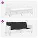 Bank met opslag Wit 192 x 78 x 87 cm Polyester