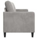 Bank met opslag Lichtgrijs 192 x 78 x 87 cm Polyester