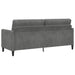 Bank met opslag Donkergrijs 192 x 78 x 87 cm Polyester