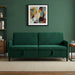 Bank met opslag Donkergroen 192 x 78 x 87 cm Polyester