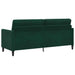 Bank met opslag Donkergroen 192 x 78 x 87 cm Polyester