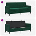 Bank met opslag Donkergroen 192 x 78 x 87 cm Polyester