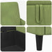 Bank met opslag Lichtgroen 192 x 78 x 87 cm Polyester