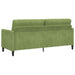 Bank met opslag Lichtgroen 192 x 78 x 87 cm Polyester