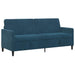 Bank met opslag Blauw 192 x 78 x 87 cm Polyester