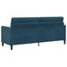 Bank met opslag Blauw 192 x 78 x 87 cm Polyester