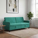 Bank met opslag Turquoise 192 x 78 x 87 cm Polyester