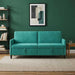 Bank met opslag Turquoise 192 x 78 x 87 cm Polyester