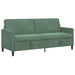 Bank met opslag Zeegroen 192 x 78 x 87 cm Polyester