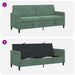 Bank met opslag Zeegroen 192 x 78 x 87 cm Polyester