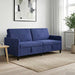 Bank met opslag Politieblauw 192 x 78 x 87 cm Polyester