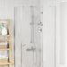 Doucheset Chroom 150 cm Roestvrij staal