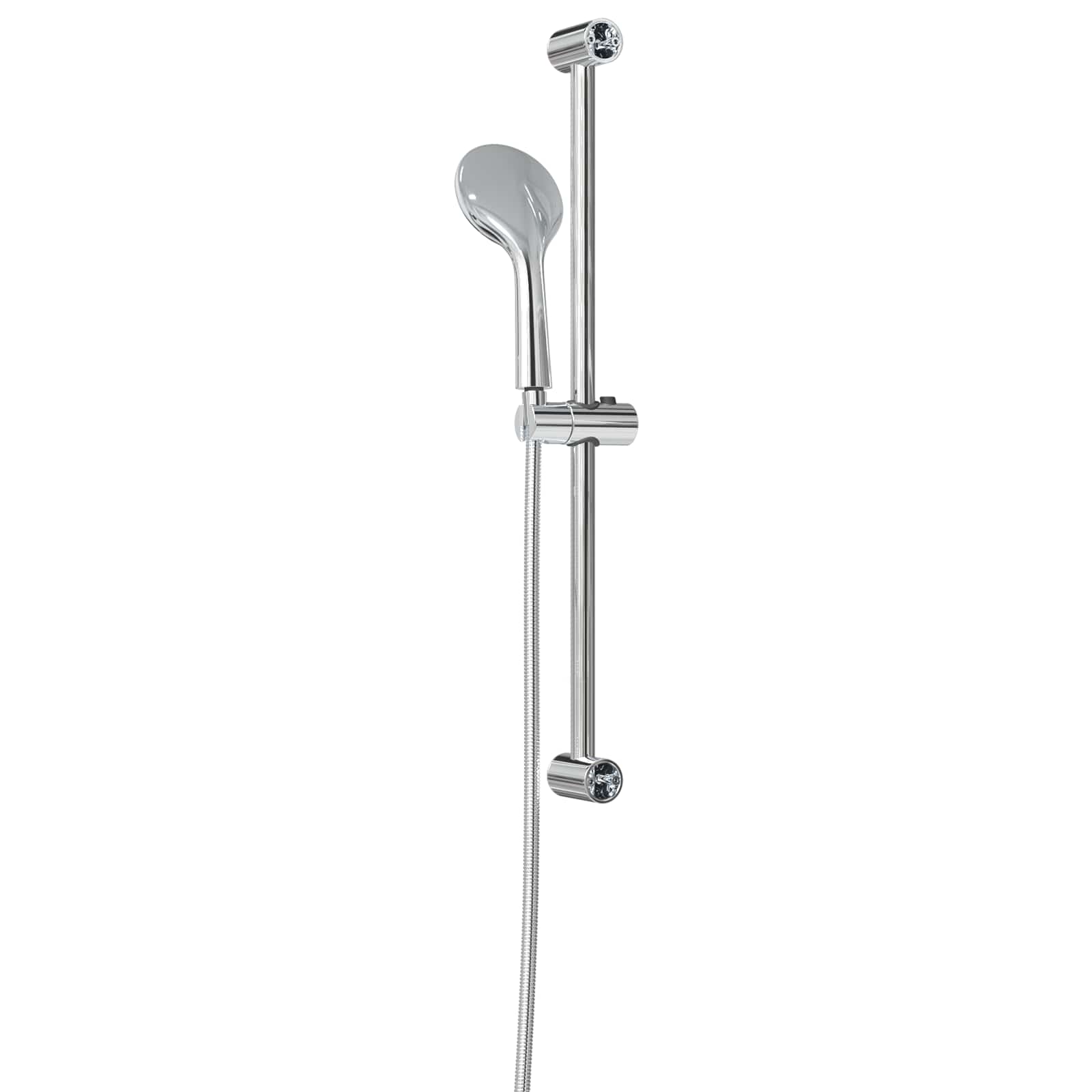 Douchesysteem set Chroom 70 cm Roestvrij staal