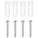 Douchesysteem set Chroom 70 cm Roestvrij staal