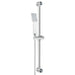Douchesysteem set Chroom 70 cm Roestvrij staal