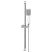Douchesysteem set Chroom 70 cm Roestvrij staal