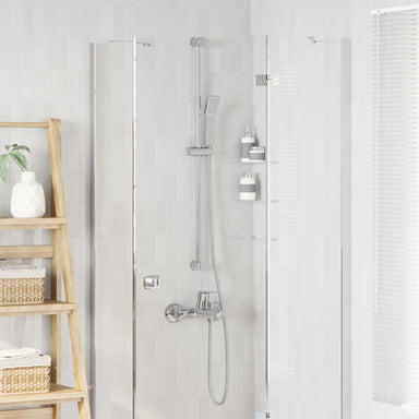 Douchesysteem set Chroom 100 cm Roestvrij staal