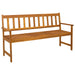 Tuinbank 158 x 55 x 89 cm Massief Acaciahout Naturel