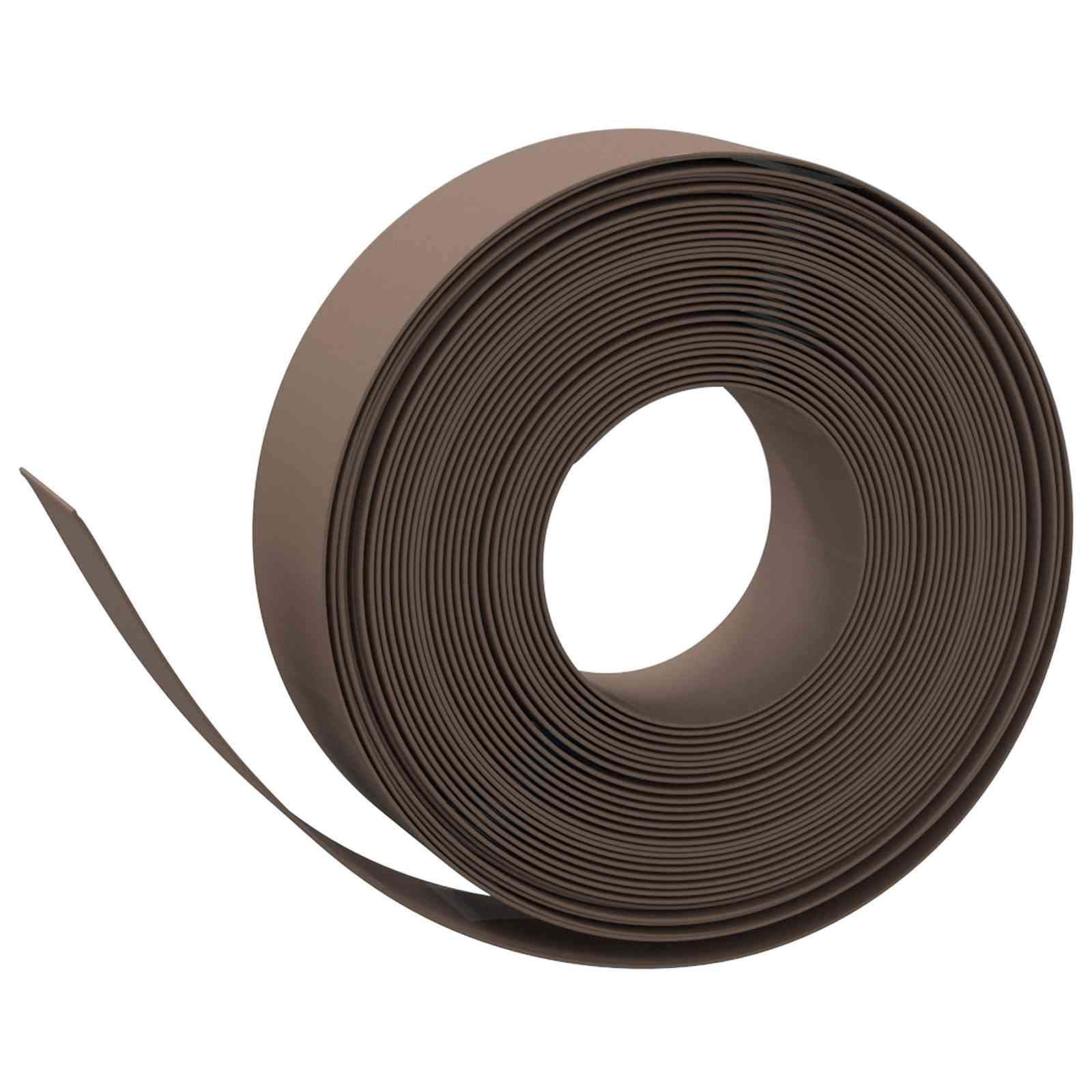 Tuinkanten 25 m 15 cm PE Bruin