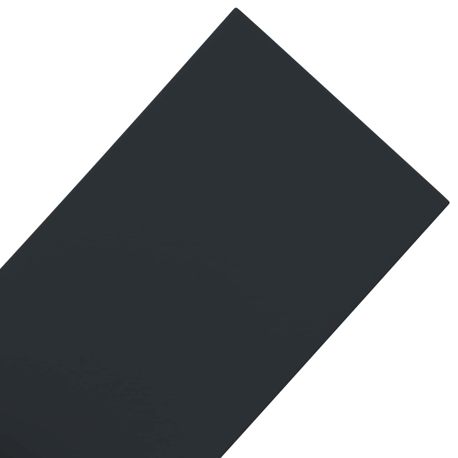 Gazonrand 25 m 20 cm PE Zwart