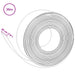 Gazonrand 25 m 20 cm PE Zwart
