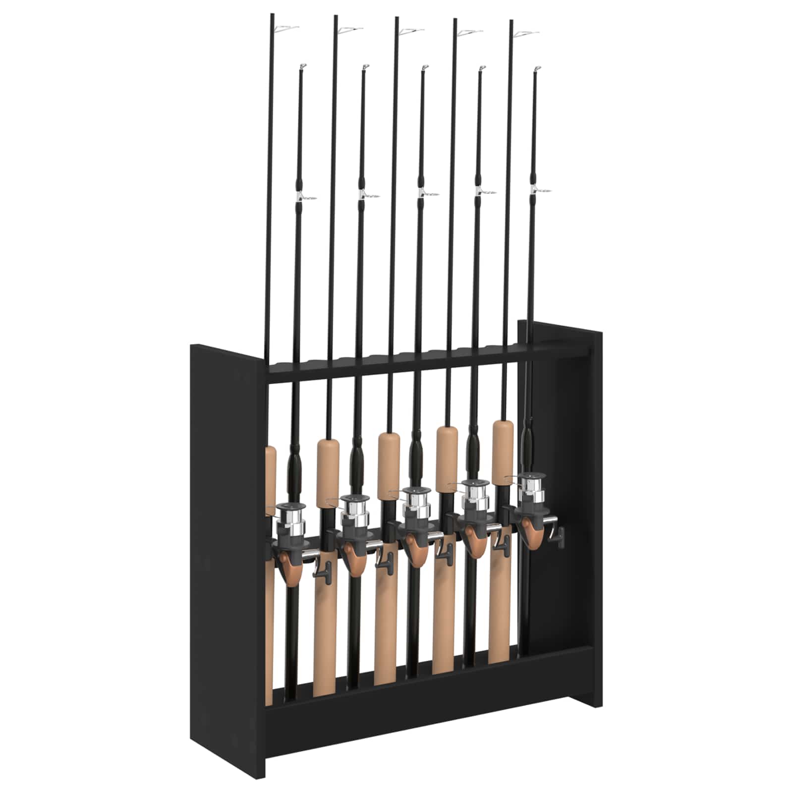 Biljartkeu standaard Bewerkt hout 60 x 20 x 57 cm Zwart