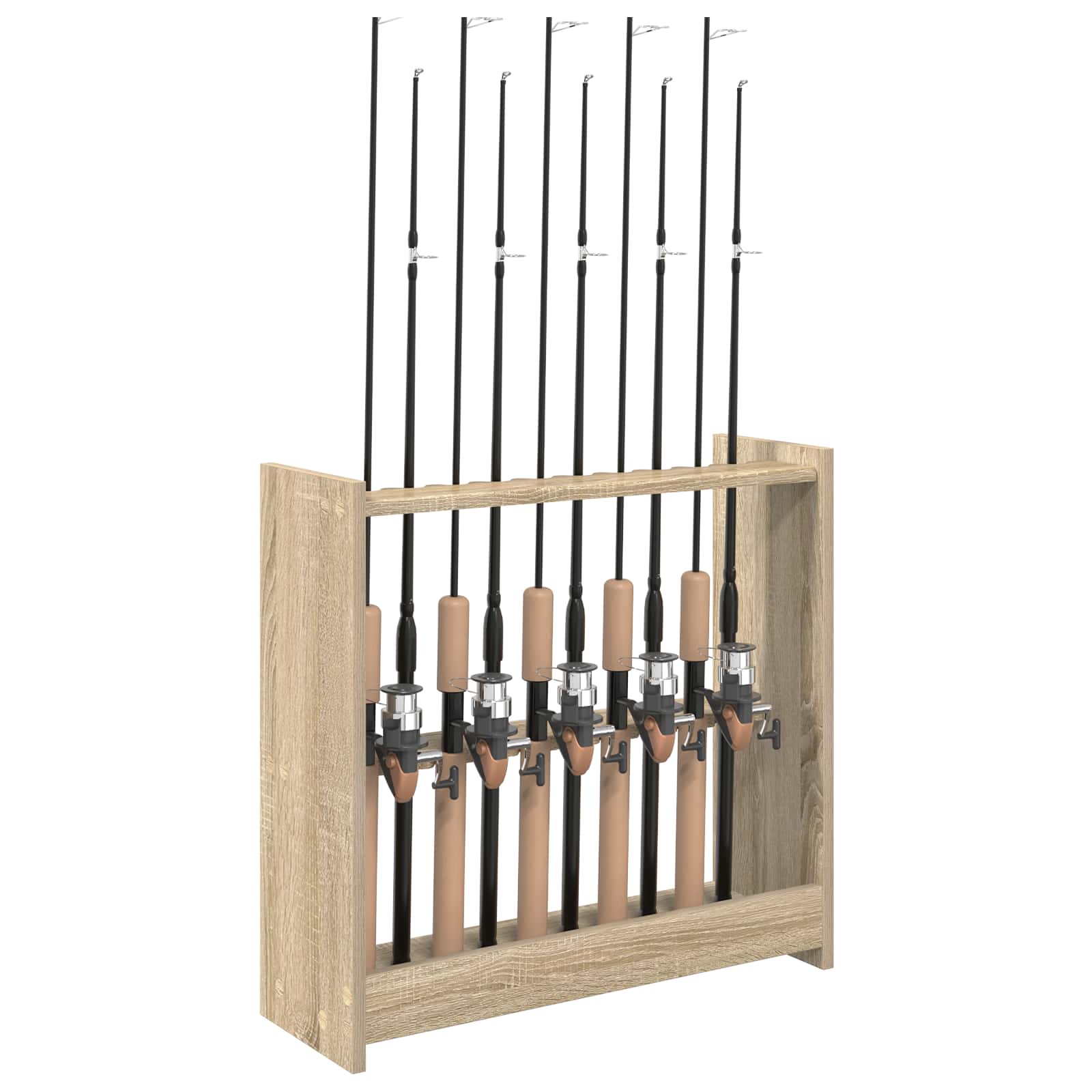 Biljartkeu standaard Bewerkt hout 60 x 20 x 57 cm Sonoma