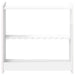 Biljartkeu standaard Bewerkt hout 60 x 20 x 57 cm Glanzend Wit