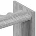 Biljartkeu standaard Bewerkt hout 60 x 20 x 57 cm Grijs Sonoma