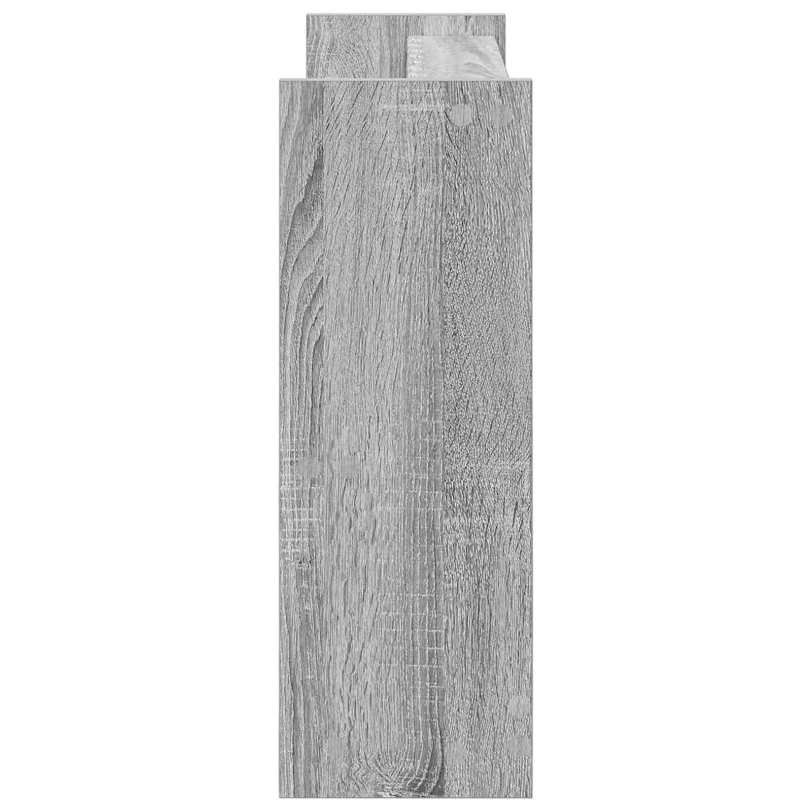 Biljartkeu standaard Bewerkt hout 60 x 20 x 57 cm Grijs Sonoma