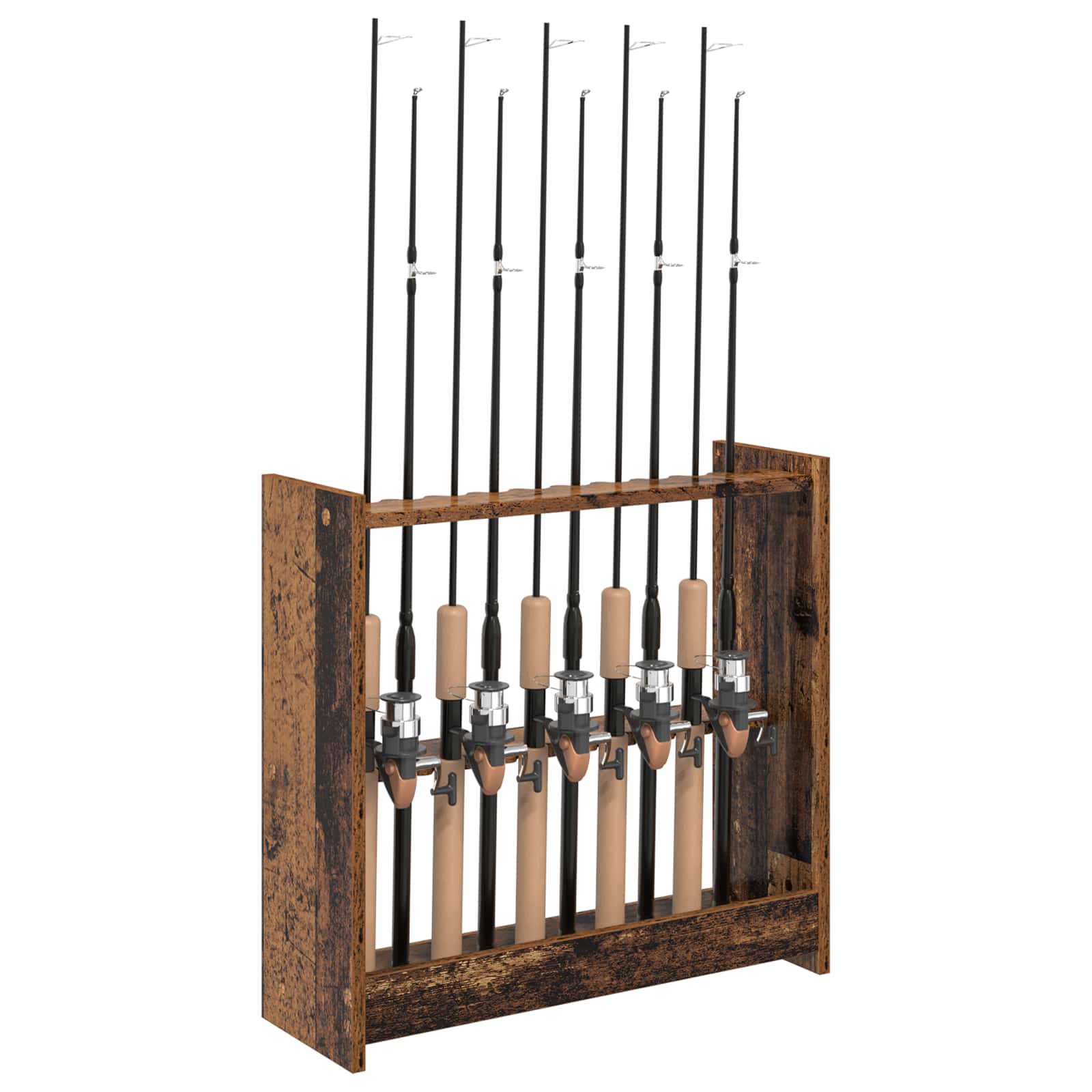 Biljartkeu standaard Bewerkt hout 60 x 20 x 57 cm Oud hout