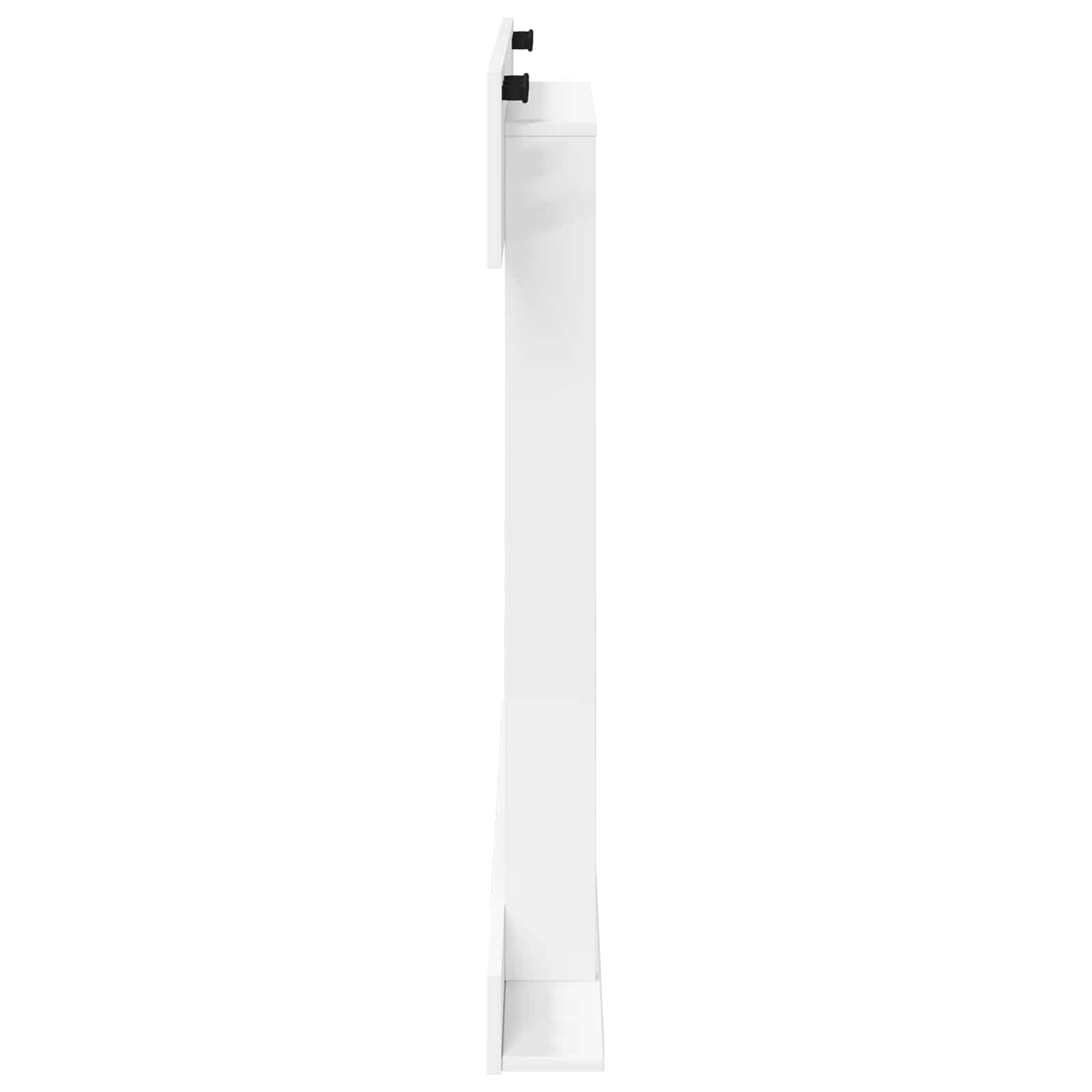 Biljartkeu standaard Bewerkt hout 93 x 12 x 103 cm Wit