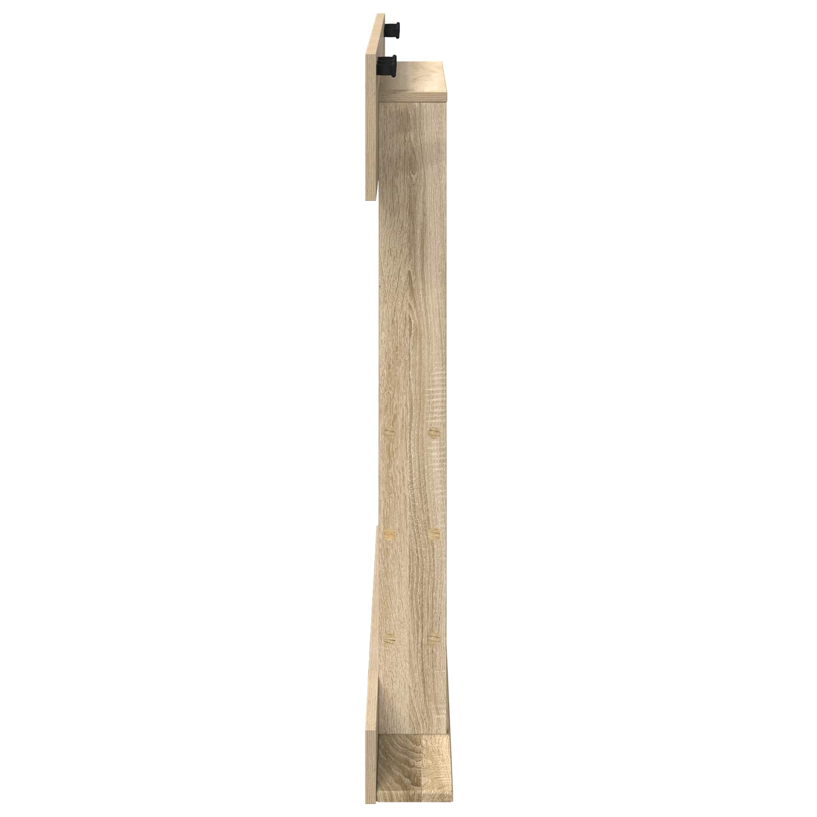 Biljartkeu standaard Bewerkt hout 93 x 12 x 103 cm Sonoma