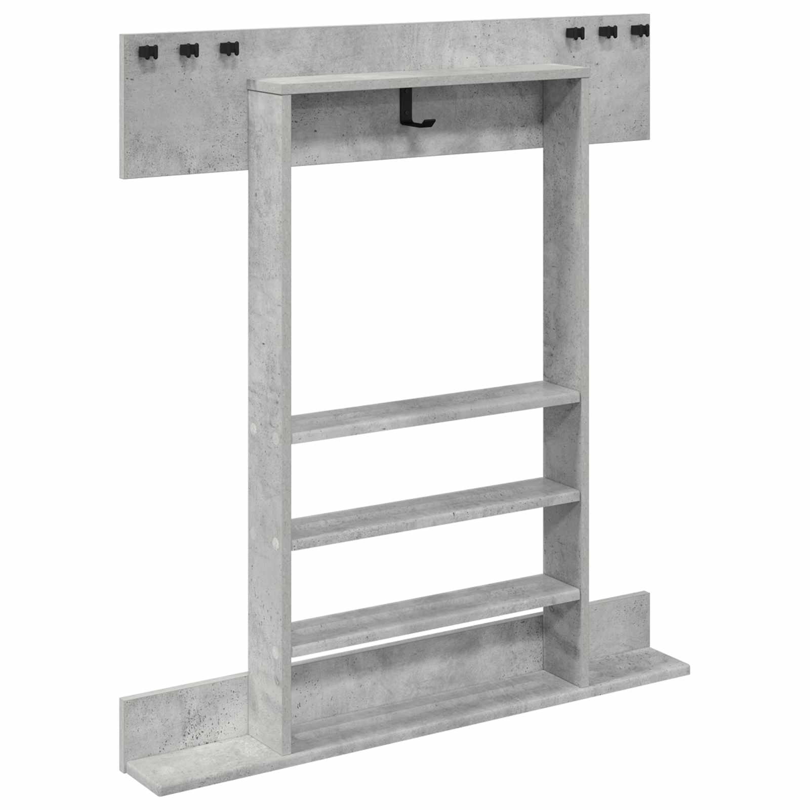 Biljartkeu standaard Bewerkt hout 93 x 12 x 103 cm Betongrijs