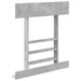 Biljartkeu standaard Bewerkt hout 93 x 12 x 103 cm Betongrijs